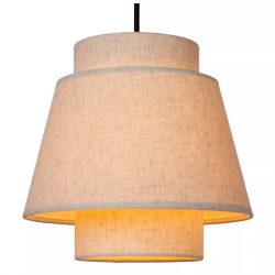 TRIBUTE LAMPA WISZĄCA Z TKANINY  21435/13/38 LUCIDE